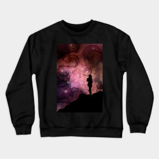 Galaxy Sky Woman Crewneck Sweatshirt